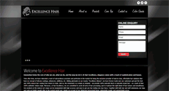 Desktop Screenshot of excellencehair.com